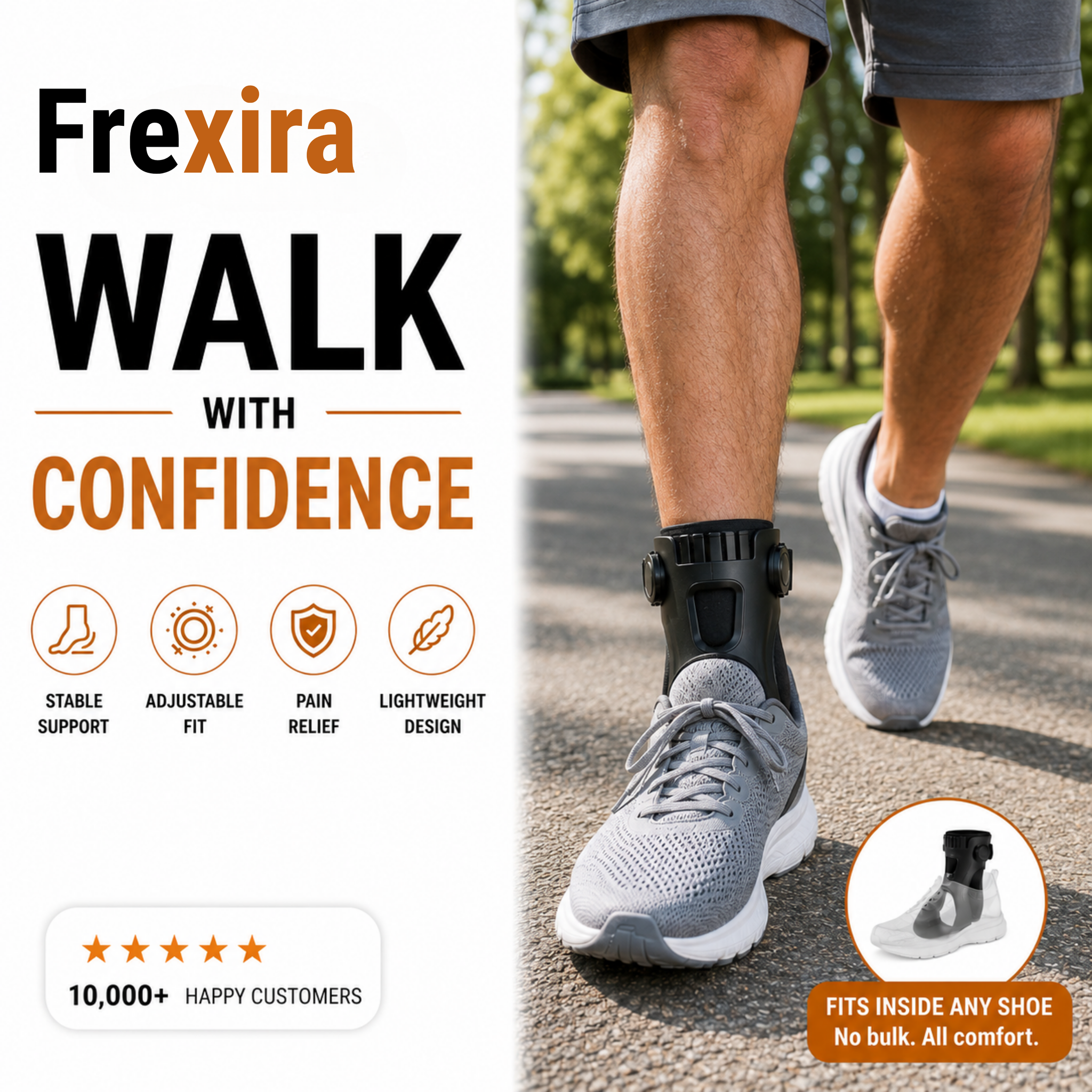 Frexira® Foot Drop AFO Brace