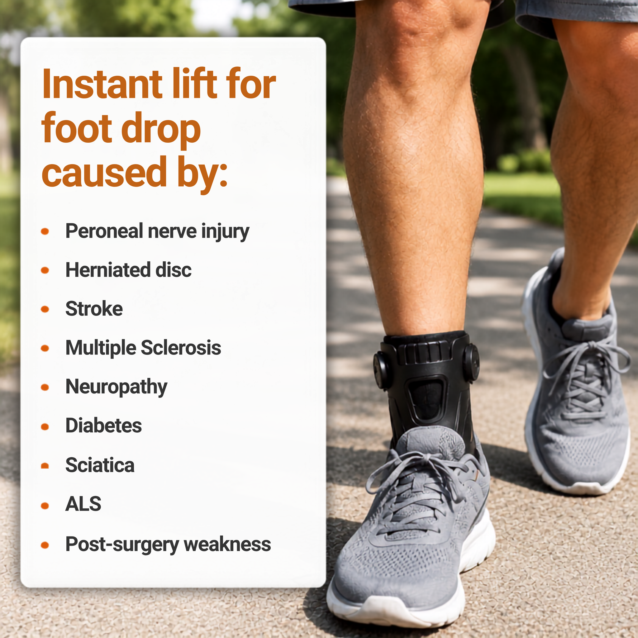 Frexira® Foot Drop AFO Brace