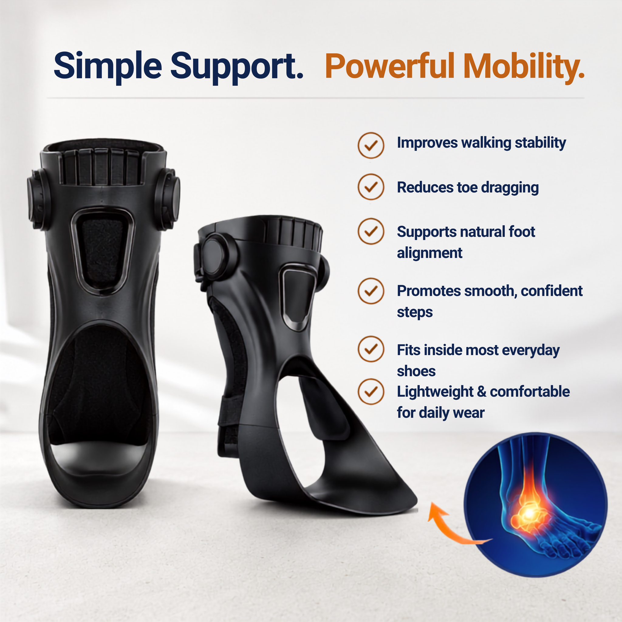 Frexira® Foot Drop AFO Brace