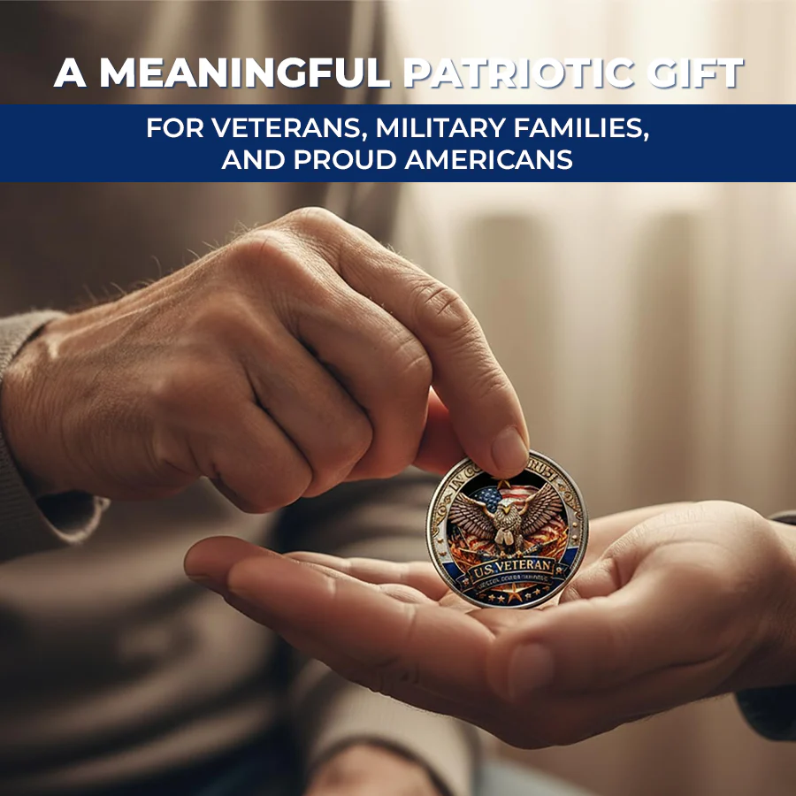 🔥 Last Day 60% OFF 🔥 250 Years of Freedom Veteran Tribute Coin