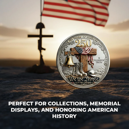 🔥 Last Day 60% OFF 🔥 250 Years of Freedom Veteran Tribute Coin
